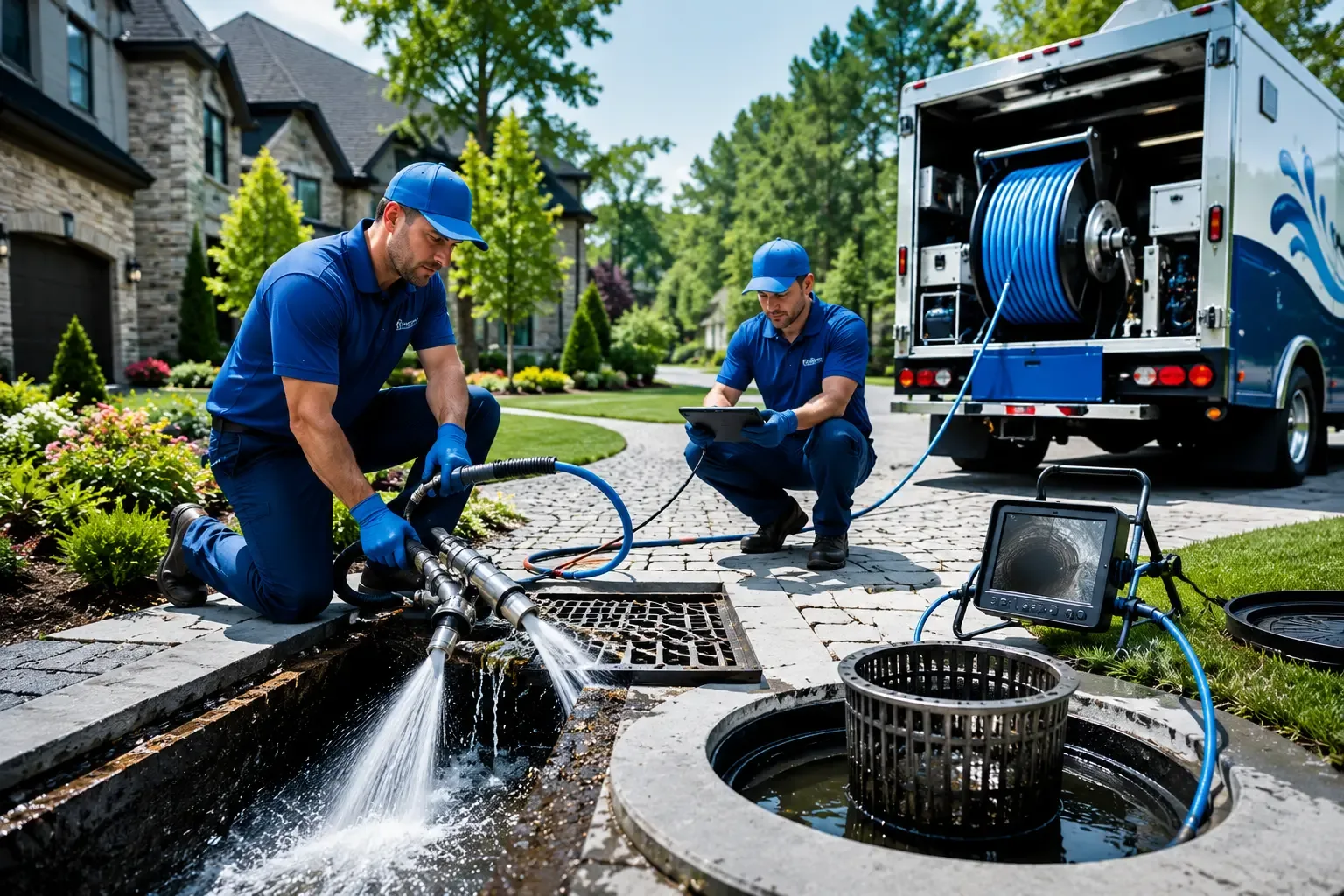 Local outdoor drain cleaning professionals in Johnstown, PA